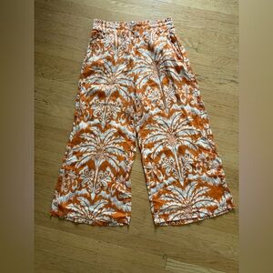 Rachel Zoe wide leg linen pants